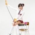 Tiffany Tampak Lucu dengan Dandanan Pelajar