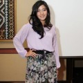 Naysila Mirdad Saat Ditemui di Shangrila Hotel