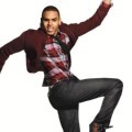 Chris Brown Pemotretan untuk Majalah Fashion