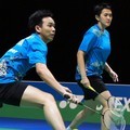 Hendra Setiawan dan Vita Marissa di All England 2012