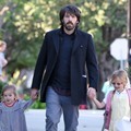 Ben Affleck Menjemput Seraphina Affleck dan Violet Affleck