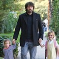Ben Affleck Menjemput Seraphina Affleck dan Violet Affleck