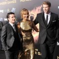 Josh Hutcherson, Liam Hemsworth, Jennifer Lawrence di Premiere 'The Hunger Games'