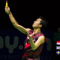 Taufik Hidayat di Swiss Open 2012