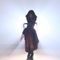 Inna Kamarie di Proses Syuting Video Klip 'Firasatku'