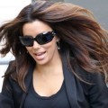 Eva Longoria saat Meninggalkan Salon The Ken Paves