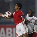Bambang Pamungkas di Kualifikasi Piala Dunia 2012 Melawan Qatar