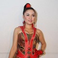 Vicky Shu di Semarak HUT 'Dahsyat' Ke-4 RCTI
