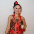 Vicky Shu di Semarak HUT 'Dahsyat' Ke-4 RCTI