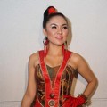 Vicky Shu di Semarak HUT 'Dahsyat' Ke-4 RCTI