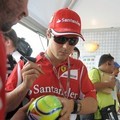 Felipe Massa di Sirkuit Sepang dalam Acara 'The Malaysian Grand Prix'
