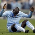 Mario Balotelli di English Premier League Soccer Match