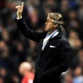Roberto Mancini di English Premier League Football Match