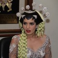 Carissa Putri dan Navies bin Abdullah di Jumpa Pers Usai Akad Nikah
