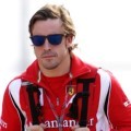 Fernando Alonso dalam persiapan menjelang pertandingan F1