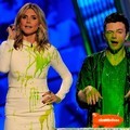 Heidi Klum dan Chris Colfer di Kids' Choice Awards 2012