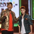 Will Smith dan Justin Bieber di Kids' Choice Awards 2012