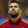 Gerard Pique di International Friendly Match