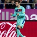 Gerard Pique di La Liga Match