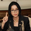Poppy Dharsono Saat Jumpa Pers di Hotel Mahakam