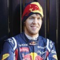 Sebastian Vettel saat Valencia Testing Photocall