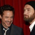 Robert Downey Jr. dan Jude Law di UK Premiere 'Sherlock Holmes: A Game of Shadows'