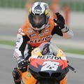 Andrea Dovizioso Bertanding di Valencia MotoGP