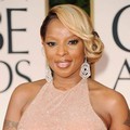 Mary J. Blige di Red Carpet Golden Globes 2012