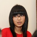 Dinda Kanya Dewi di Jumpa Pers 'Sanubari Jakarta'