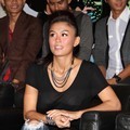 Agnes Monica di Konferensi Pers 'Indonesian Idol'