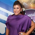 Regina Ivanova di Konferensi Pers 'Indonesian Idol'