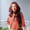 Dewi Persik Saat Ditemui di Viky Sianipar Music Center