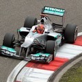 Michael Schumacher Berjuang di GP F1 China 2012