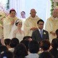 Cathy Sharon dan Eka Kusuma Menikah di Gereja Fransiskus Xaverius