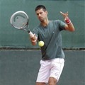 Novak Djokovic Saat Latihan untuk ATP Monte Carlo Masters