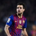 Cesc Fabregas di La Liga Spanyol Melawan Sporting Gijon