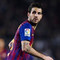 Cesc Fabregas di La Liga Spanyol Melawan Sporting Gijon