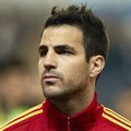 Cesc Fabregas di Pertandingan Persahabatan Spanyol vs Venezuela