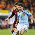 Cesc Fabregas di Pertandingan Persahabatan Spanyol vs Venezuela