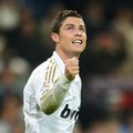 Cristiano Ronaldo di Liga Spanyol Melawan Sporting Gijon