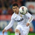 Cristiano Ronaldo di Liga Spanyol Melawan Sporting Gijon