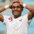 Gaya Kemenangan Titus Bonai Saat Membela Timnas U-23