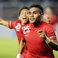 Titus Bonai Rayakan Kemenangan Saat Membela Timnas U-23