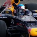 Sebastian Vettel pada Saat Balapan