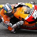 Aksi Dani Pedrosa di MotoGP Portugal