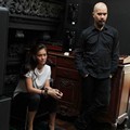 Ahmad Dhani dan Agnes Monica Saat Latihan Konser Mahakarya