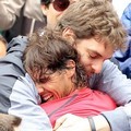 Rafael Nadal Merayakan Kemenangan