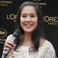 Dian Sastro Saat Mengungkapkan Pengalaman di Festival Film Cannes 2012