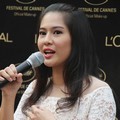 Dian Sastro Saat Mengungkapkan Pengalaman di Festival Film Cannes 2012