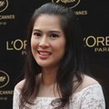 Dian Sastro Saat Mengungkapkan Pengalaman di Festival Film Cannes 2012